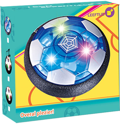 Hover Bal - Led Verlichting - 18 cm - Oplaadbaar - Indoor Zweef Voetbal - Zachte - Kinderen - Air Powered Soccer - Binnen