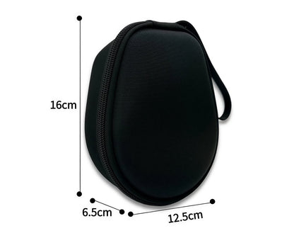 Koptelefoon Hoes - Case - Bone conduction Headphone Hardcase - Beschermhoes - Oordopjes - Zwart