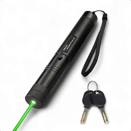 Laserpen Groen - Klasse II - Oplaadbaar - Inclusief Batterijen En Oplader - Vergrendelbaar | Pointer - Gadget - Lichtjes