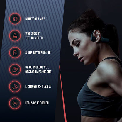 Tech Essentials Hydro X10 Bone Conduction Headphone