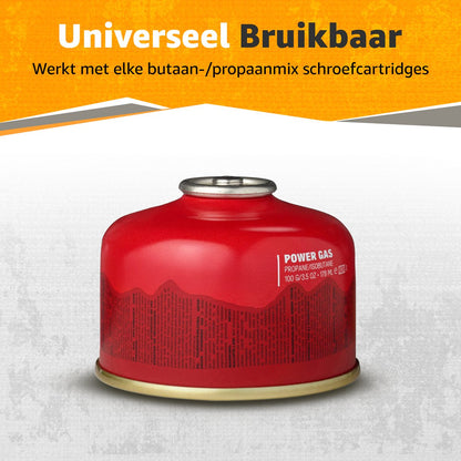 Gasbrander Compact - 3500W - Camping Kooktoestel - Kamperen