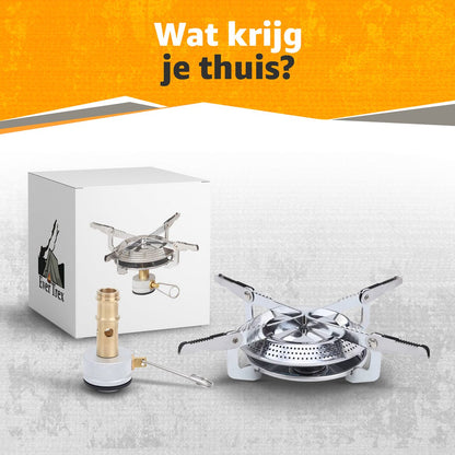 Gasbrander Compact - 3500W - Camping Kooktoestel - Kamperen