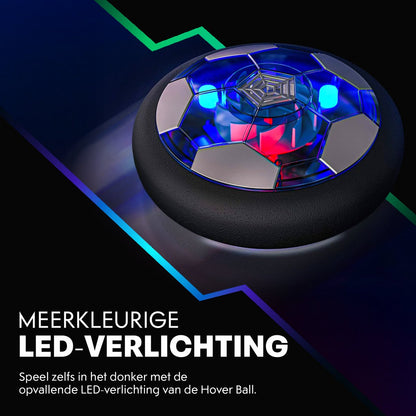 Hover Bal - Led Verlichting - 18 cm - Oplaadbaar - Indoor Zweef Voetbal - Zachte - Kinderen - Air Powered Soccer - Binnen
