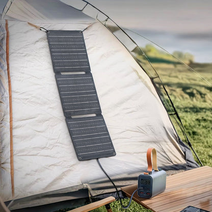 Zonnepaneel Opvouwbaar 30W - USB-C - USB-A - Draagbaar - Kamperen
