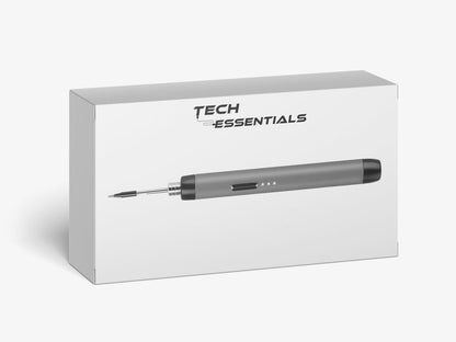 Draadloze Soldeerbout - Houtbrander Set 8W 450°C - USB-C - Met Case Soldeertin En Soldeerpasta - Elektrisch - Soldeerkit - Soldeerdraad - Soldeerpen - Gereedschap - Oplaadbaar - Pistool - Grijs