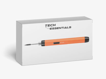 Draadloze Soldeerbout - Houtbrander Set 8W 450°C - USB-C - Met Case Soldeertin En Soldeerpasta - Elektrisch - Soldeerkit - Soldeerdraad - Soldeerpen - Gereedschap - Oplaadbaar - Pistool - Oranje