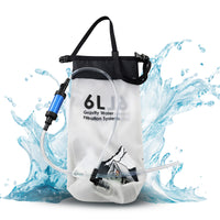 Waterfilter Zwaartekracht Gevoed - 6L Waterzak - Drinkwater - Overleving - Survival