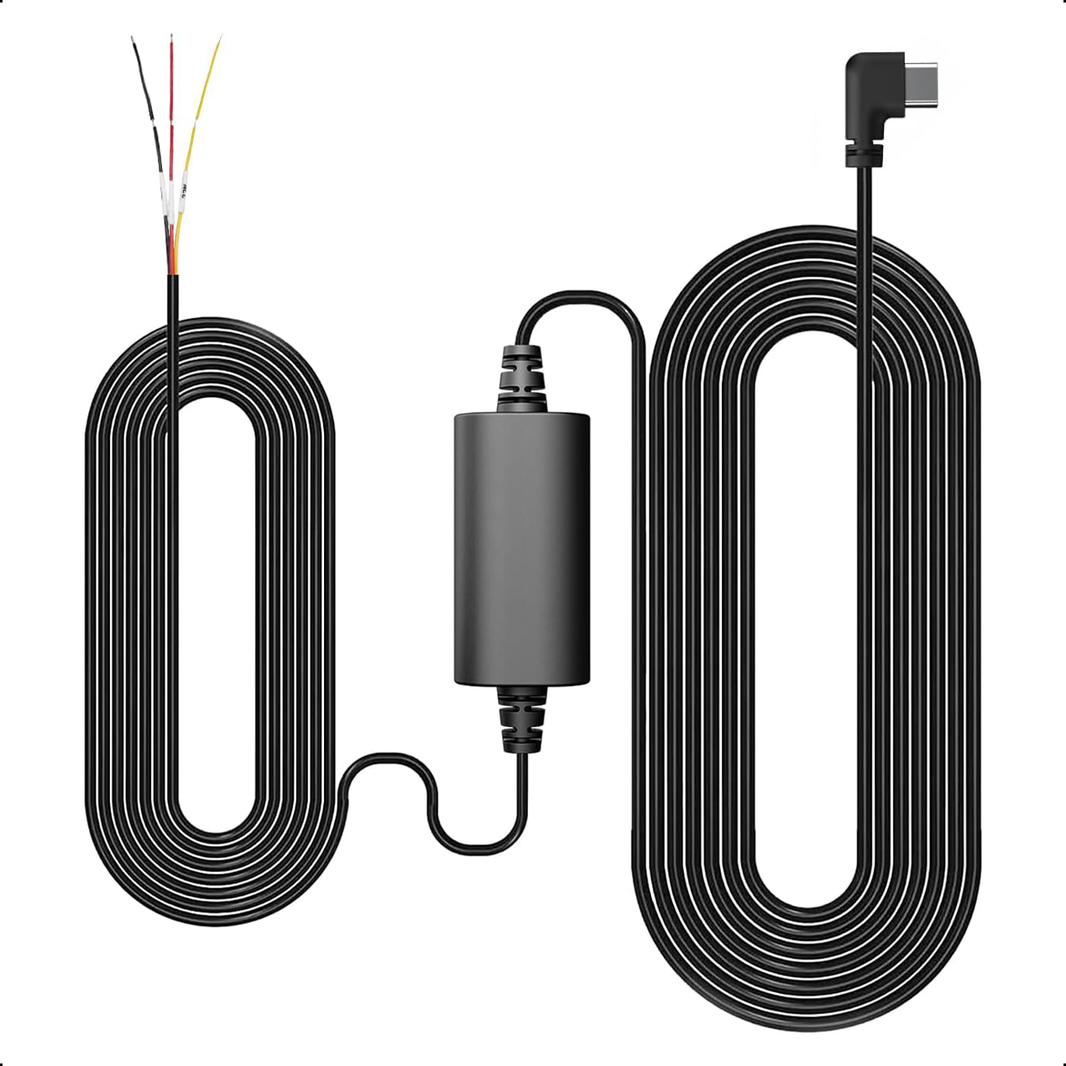 Dashcam Hardwire Kit - USB-C - Voor Auto Camera Met Accu - Camera Bewaking