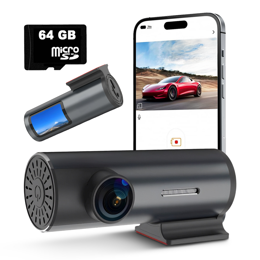 M1 Pro Dashcam - 1296P - Wifi - Auto Camera - Parkeermodus - Nachtzicht