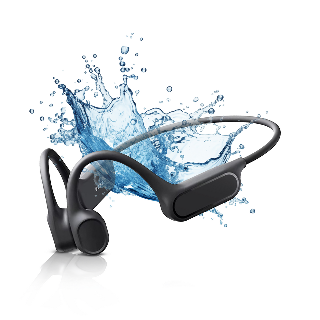 Tech Essentials Marine X9 - Sport Oordopjes - Draadloos - Open Ear - IPX8 - 32GB - Bone Conduction Headphone - Koptelefoon - Hardloop - Bluetooth