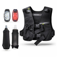 Hardloopvest Met Verlichting - 2 Drinkflessen - Hydratatievest