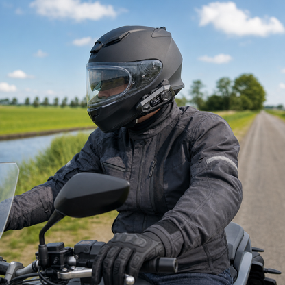 Motorhelm Headset R500 - Met Bluetooth 5.4 - Intercom - Radio
