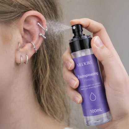 Zoutoplossing Piercing - Spray - Aftercare - 100mL