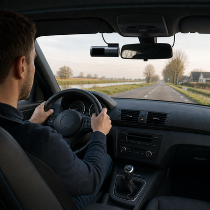 M1 Pro Dashcam - 1296P - Wifi - Auto Camera - Parkeermodus - Nachtzicht