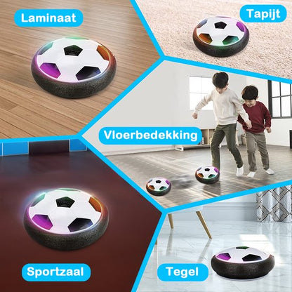 Hover Bal - Led Verlichting & Muziek - 18 cm - Smart Ball Soccer Bot - Zwevende Air Voetbal - Spel - Zacht - Voor Binnen - Kinderen