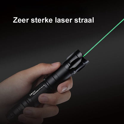 Professionele Laserpen Groen - Klasse II - Met Case - Oplaadbaar - Inclusief Batterijen En Oplader - Extra Krachtig | Pointer - Gadget - Lichtjes