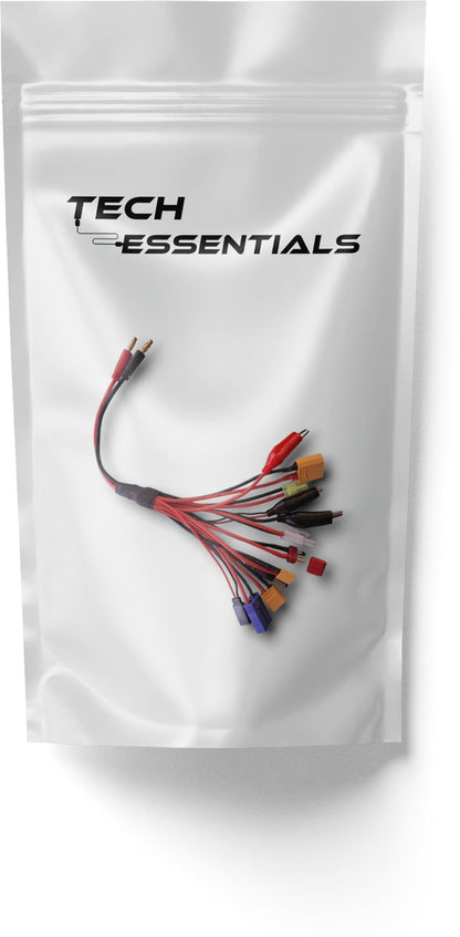 RC LiPo Universele Laadkabel - 12in1 - XT60 - XT90 - XT30 - Connector - Modelbouw - Bestuurbare Auto