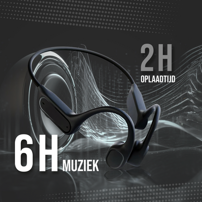 Marine X9 - Bone Conduction Headphone - IPX8 - 32GB - Sport Oordopjes