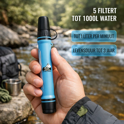 Waterfilter Survival - Drinkwater - Noodpakket - Overleving - Survival