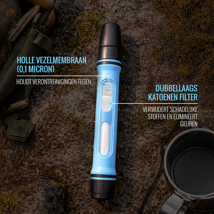 Waterfilter Survival - Drinkwater - Noodpakket - Overleving - Survival
