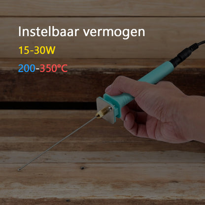 Buigbare Piepschuimsnijder Met Houder - 30W - Instelbaar - Modelbouw Gereedschap - Soldeerbouten - Styroporsnijder - Gyro cut - Gloeidraad - Tempex - Hobby - Polystyreensnijder - Foam Cutter