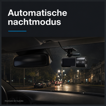 B100 Dashcam - 720P - Wifi - Auto Camera - Nachtzicht - Incl 64GB SD