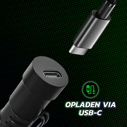 Laserpen Mini - Groen - Klasse II - USB-C Oplaadbaar - Gadget
