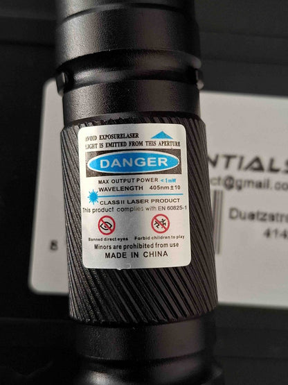 Professionele Laserpen Paars - Klasse II - Met Case - Oplaadbaar - Inclusief Batterijen En Oplader - Extra Krachtig | Pointer - Gadget - Lichtjes