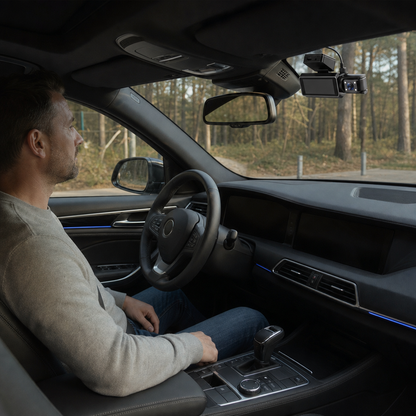 A100 Dashcam - 1080P - Wifi - Auto Camera- Parkeermodus - Nachtzicht