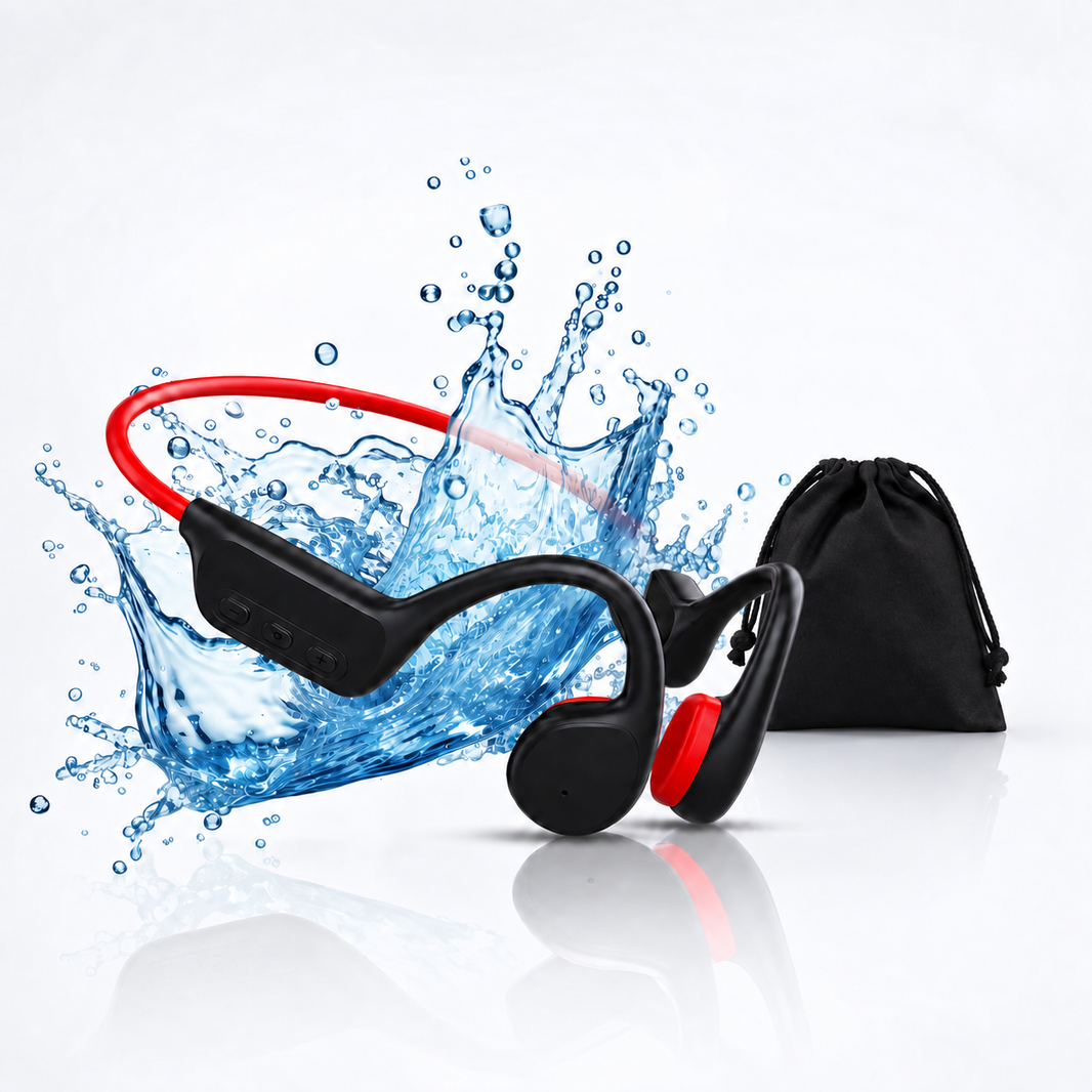 Hydro X10 Bone Conduction Headphone - Sport Oordopjes - Open-Ear - IPX8