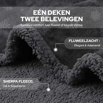 Love Blanket - Waterdichte Deken - 216x216cm - Zwart - Sex - Erotiek
