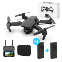 Dual Camera Drone - Incl 2 Accu's En Case - Zwart